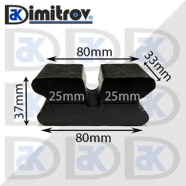 Тампони между пружини 25 mm